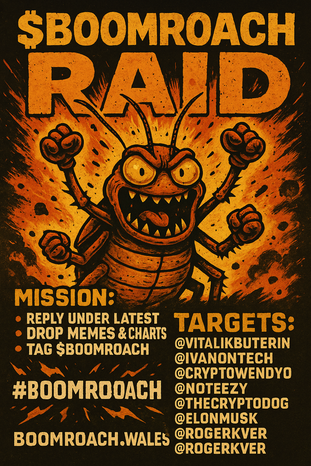 BOOMROACH Raid